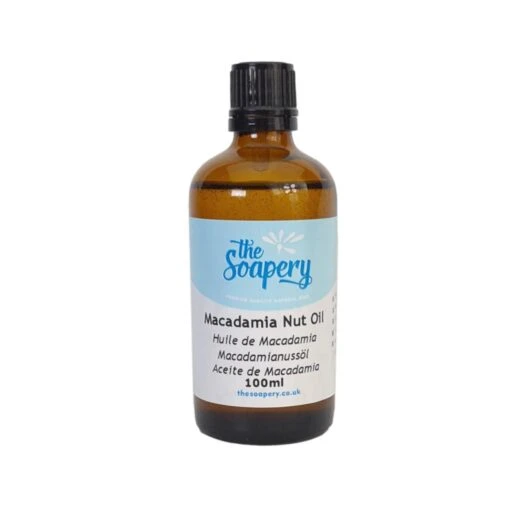 Macadamia Nut Oil -Soap Making Hub 100ml clipped rev 1 9