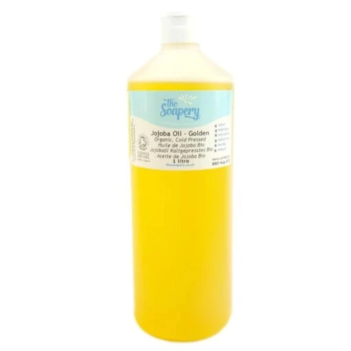 Jojoba Oil - Golden, Organic, Cold Pressed -Soap Making Hub 1 litre clipped rev 1 720x clipped rev 1