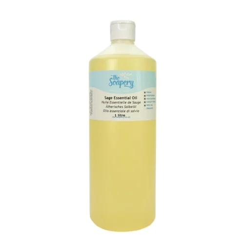 Sage Essential Oil -Soap Making Hub 1litreNEW clipped rev 2 704867