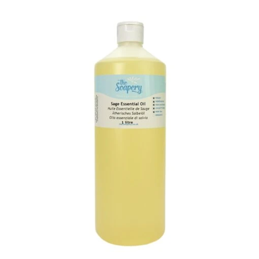 Sage Essential Oil 13 Sage Essential Oil -Soap Making Hub 1litreNEW clipped rev 2 704867