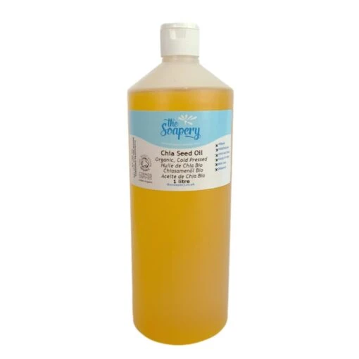 Chia Seed Oil - Organic Cold Pressed -Soap Making Hub 1litre clipped rev 1 676206fd ace2 4874 85db 93800259e6f6 276541