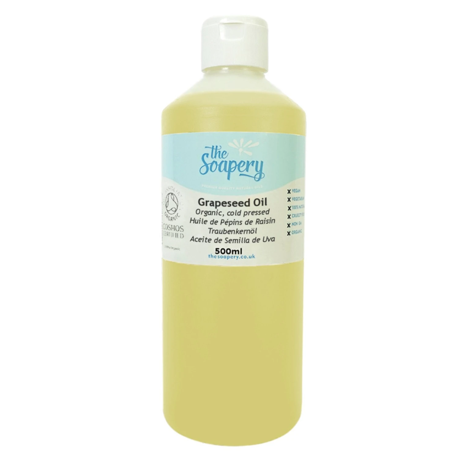 Grapeseed Oil – Organic, Cold Pressed 8 Grapeseed Oil – Organic, Cold Pressed - Image 6