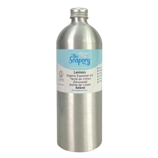 Lemon Essential Oil - Organic -Soap Making Hub 500ml clipped rev 1 5933af68 e6f0 4881 b2d3 f821c266f612