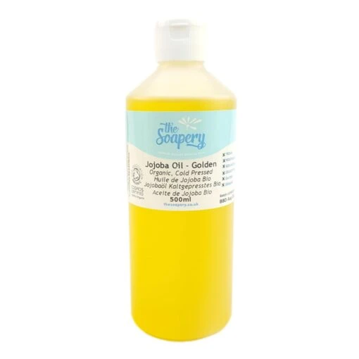 Jojoba Oil - Golden, Organic, Cold Pressed -Soap Making Hub 500ml clipped rev 1 94856189 d524 4bc0 b1b0 a3973b8da2a2 692410 clipped rev 1