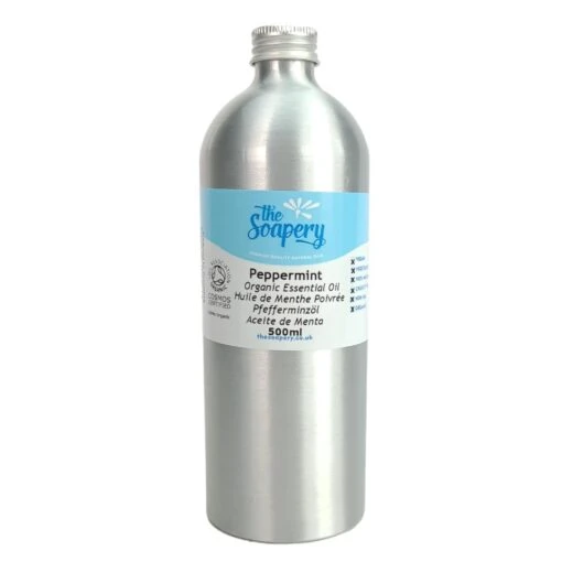 Peppermint Essential Oil - Organic -Soap Making Hub 500ml clipped rev 1 affed945 86c6 44f0 9fe0 d465a96489bc