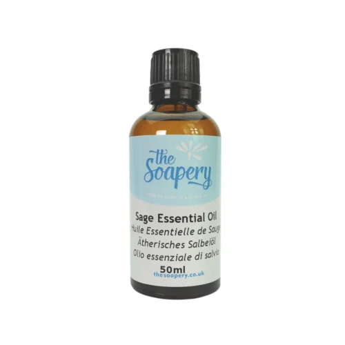 Sage Essential Oil -Soap Making Hub 50ml clipped rev 2 246020