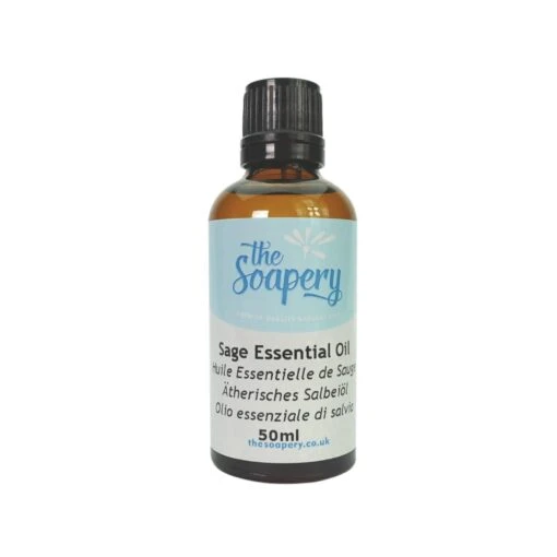 Sage Essential Oil 10 Sage Essential Oil -Soap Making Hub 50ml clipped rev 2 246020