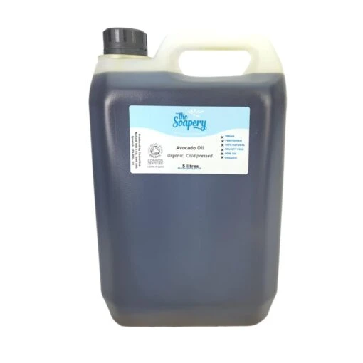 Avocado Oil – Organic, Virgin -Soap Making Hub 5L 634239