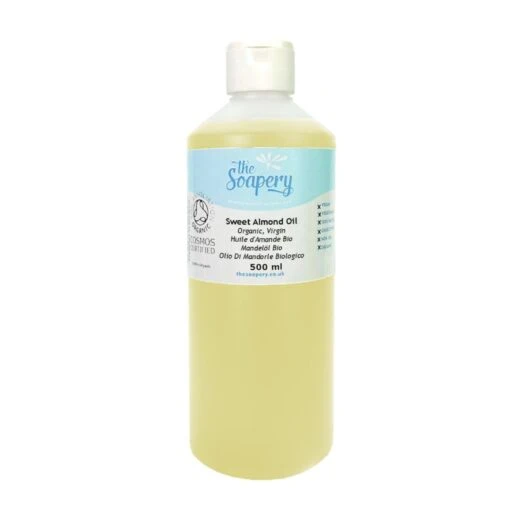 Sweet Almond Oil - Organic -Soap Making Hub almondorganic500ml 416401