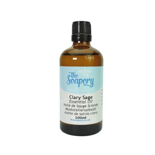 Clary Sage Essential Oil -Soap Making Hub clarysage100ml clipped rev 1 608867