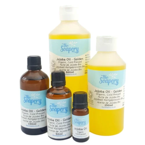 Jojoba Oil - Golden, Organic, Cold Pressed