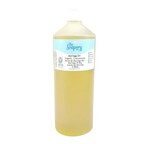 Moringa Oil – Organic, Cold Pressed, Unrefined -Soap Making Hub moringa1litre 612198