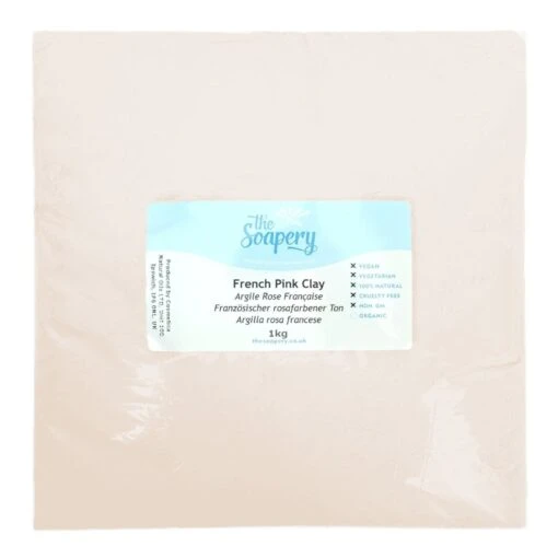 French Pink Clay 18 French Pink Clay -Soap Making Hub pinkclay1kg 778910