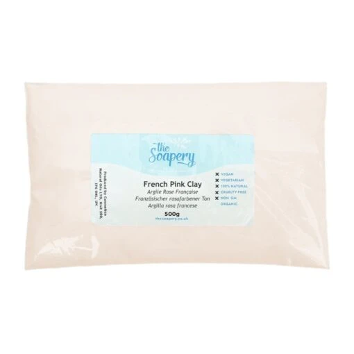 French Pink Clay 17 French Pink Clay -Soap Making Hub pinkclay500 634087