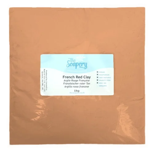 French Red Clay -Soap Making Hub redclay1kg 403158