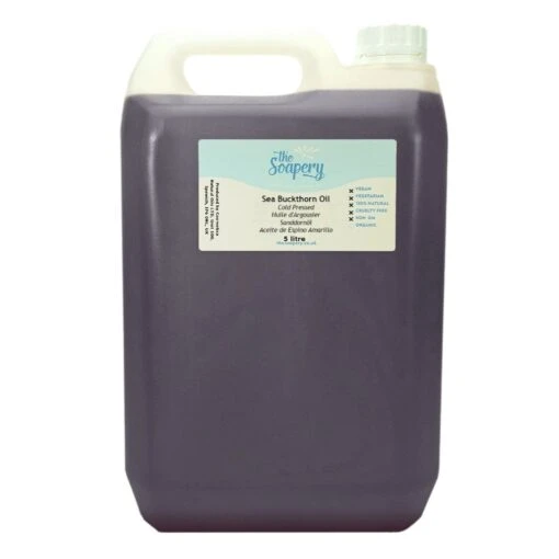 Sea Buckthorn Oil – Cold Pressed, Virgin -Soap Making Hub seabuckthorn5litre 331840