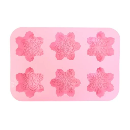 Snowflake Mould 6 Cell