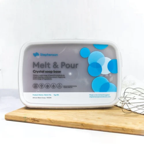 African Black Melt And Pour Soap Base - SLS SLES Free