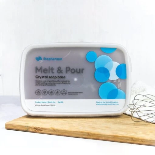 African Black Melt And Pour Soap Base - SLS SLES Free