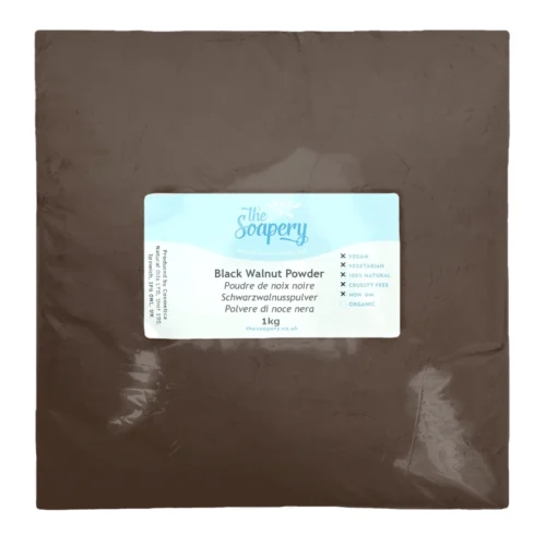 Black Walnut Hull Powder 14 Black Walnut Hull Powder -Soap Making Hub walnut1kg