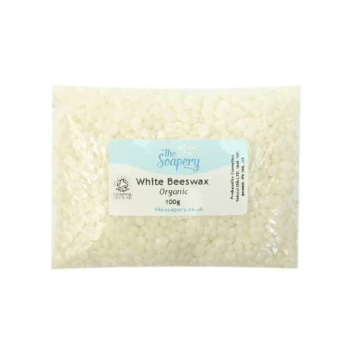 White Beeswax - Organic -Soap Making Hub whitebeeswax100g 349302