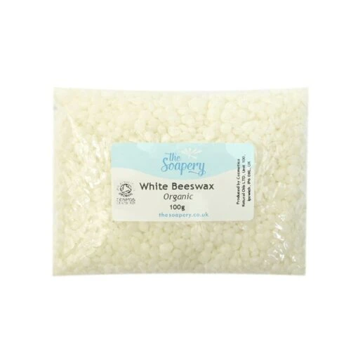 White Beeswax - Organic -Soap Making Hub whitebeeswax100g 349302