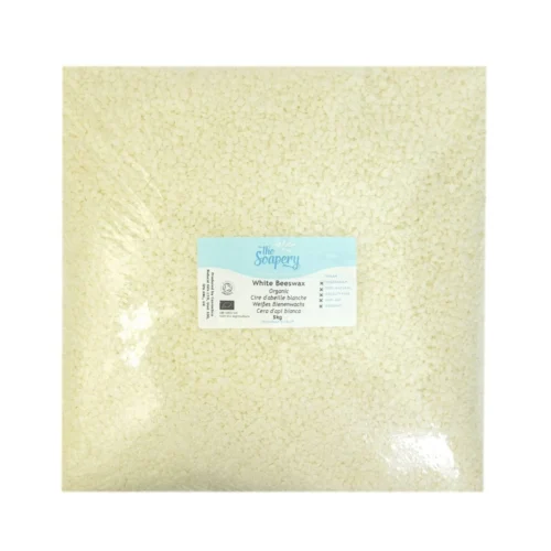 White Beeswax - Organic -Soap Making Hub whitebeeswax5kg 300076