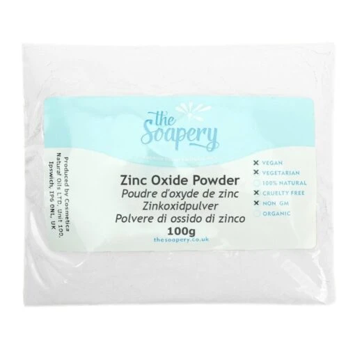 Zinc Oxide -Soap Making Hub zinc100g 187922